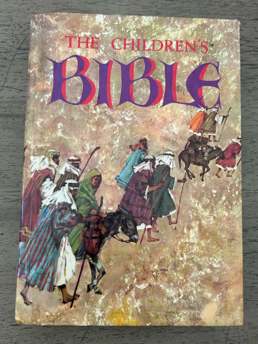 Vintage The Children's Bible Golden Press Collectible Illustrated Edition